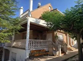 Rural EL METGE Biar-Piscina Privada-Barbacoa-Calefacción-Chimenea