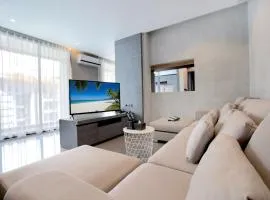 Fun, Beach & Topical Vibes! Pool View 2BR Apartment CTG P603-4 in Tropics Kamala Residence