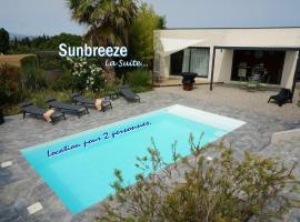 Havre de paix avec piscine et jacuzzi Narbonne, Hotel in Ventenac en Minervois