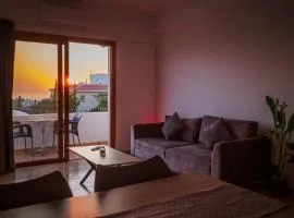 Bright sea view suite with sunset & pool Paphos