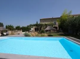 beautiful provencal mas with pool in barbentane, close to avignon, sleeps 8.