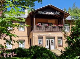 Opatrzność, hotel v destinácii Rymanów-Zdrój