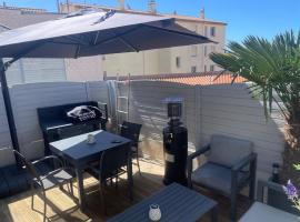 Chaleureux logement-centre ville-proche gare-plage