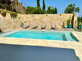 Somptueuse villa d’architecte avec vue mer