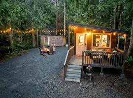 Tranquil, Creekside Cabin in the Forest of Sequim, Washington, Perfect for a Glamping Getaway from Seattle