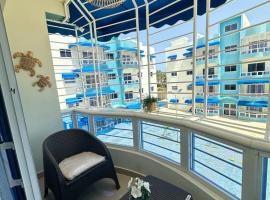 Vista Azul Boca Chica Accommodation, hotel com piscina em El Higo