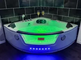 Jacuzzi privé, terrasse, Roubaix