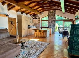 Chata Piecky, property with onsen in Hrabu&scaron;ice