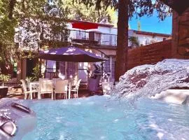 Villa&spa 3 ch 6pers en ville 12 mn de la plage