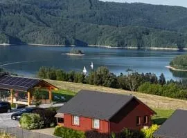 ,,KICZARA" Domki na Punkcie Widokowym POLAŃCZYK z widokiem na Jezioro Solińskie i góry-ogrzewane klimatyzacją 6018-06454