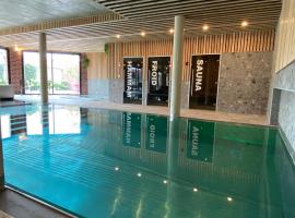 Au Coeur Du Village, khách sạn spa ở Saint-Aubin