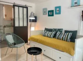 Nice studio with terrace and garden