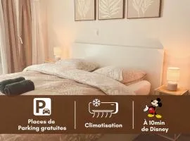 Appartement climatisé - Disneyland & Val D'Europe