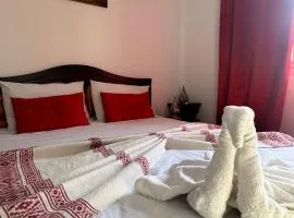 Riad Tamounte piscine palmeraie