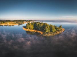 Jogas sala, luxusní stan v destinaci Ludza