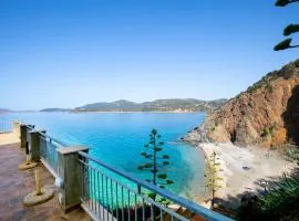 Teulada studio with pool and beach access