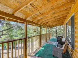 Furnished Deck and Mountain Views Panguitch Cabin