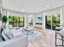 Near Disney - 3BR Condo - Games Pool & Sauna, hotel in Orlando