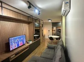 Apartamento moderno no centro Garagem Wi-Fi rápido Ar-condicionado Alto padrão