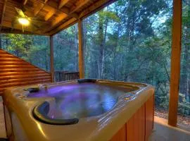 Castle Creek Hot tub nearby creek gas fireplace