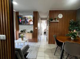 Departamento céntrico al costado de carretera 5 , aire acondicionado 9000 btu , estufa, wifi , parking privado, hotel en Rancagua