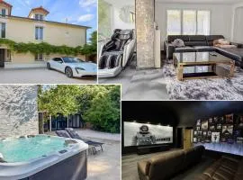Villa avec jacuzzi, sauna&cinéma