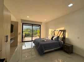 Casa con Terraza y Vista Espectacular a la Naturaleza、Dosquebradasのホテル