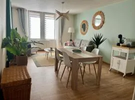 Confort & style dans ce joli appartement de 44 m2, chambre séparée, PLEIN CENTRE de Dole