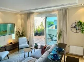 Charming central penthouse with big terrace