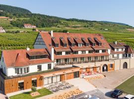 H&ocirc;tel Terra Vinum, hotel con alberca en Gueberschwihr