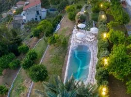 Charming Villa with private pool overlooking the sea, Amalfi Coast