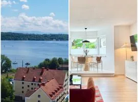 Snug Stays 6 - ruhige Toplage Seeblick Maisonette Design-Wohnung I 3-Zimmer I zentral