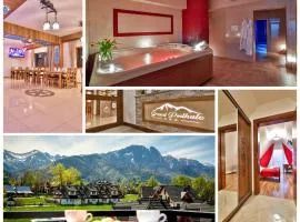 Grand Podhale Resort&Spa Zakopane - Jacuzzi - Sauna fińska i Łaźnia parowa - Widok na Tatry