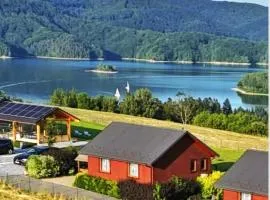 ,,KICZARA" Domki na Punkcie Widokowym POLAŃCZYK z widokiem na Jezioro Solińskie i góry-ogrzewane klimatyzacją 6018-06454