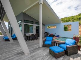 Eco Haute - Romantic Luxury Villa St John USVI Ocean Views Private Pool, villa in East End