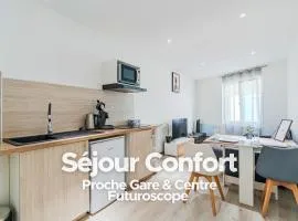 Séjour Confort - Proche Gare & Centre - Futuroscope 1