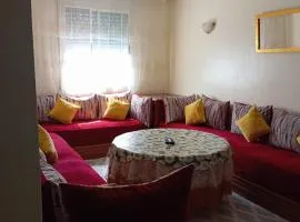 Appartement bien équipé propre et bien meublée