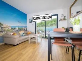 Le Parmé' Nid - gîte 3 lits avec terrasse et Clim