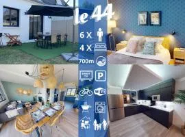 Le 44 - Maison familiale - Grand confort - 700m Plages