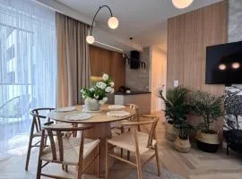 Family & Business Sauna Apartments Baltic Horizon No 2 PREMIUM SPA - 3 Bedroom with Private Sauna, Jacuzzi, Rooftop Gym & Panoramic Terrace, Balcony, Underground Garage