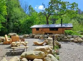 Woodcutters' Cabin Authentic Log Cabin Talybont Aberystwyth SY245DW