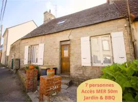Maison de pêcheur à 50m de la mer & 10min ferry, 3 chambres, 7 personnes, intendance Luxury Host