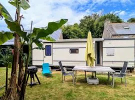 Mobil-home à la campagne