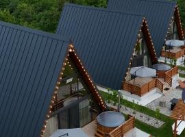 Mareva House A Frame Chalet, chal&eacute; alpino em R&acirc;mnicu V&acirc;lcea