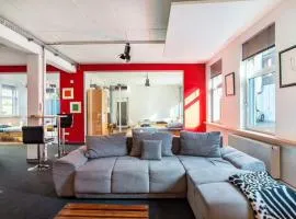 140 qm großes Loft mit 2 eigenen Schlafzimmern im Fabrikstil - direkt in Groß-Umstadt - 300 m bis zum Marktplatz