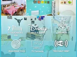 Maison WonderLodge - Déco Disney - Jeux pour tous - Proche Disney et Paris