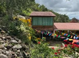 Casa amarela Serra negra !