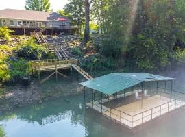 Riverfront Retreat w/ Fire Pit & Deck