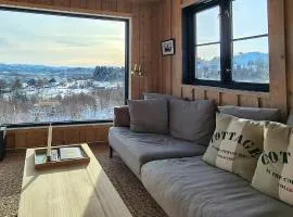 Panoramic Cabin With Forest And Mountain Views
