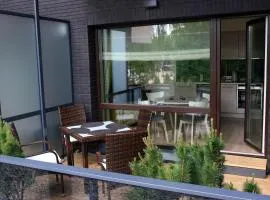 Fountain apartment